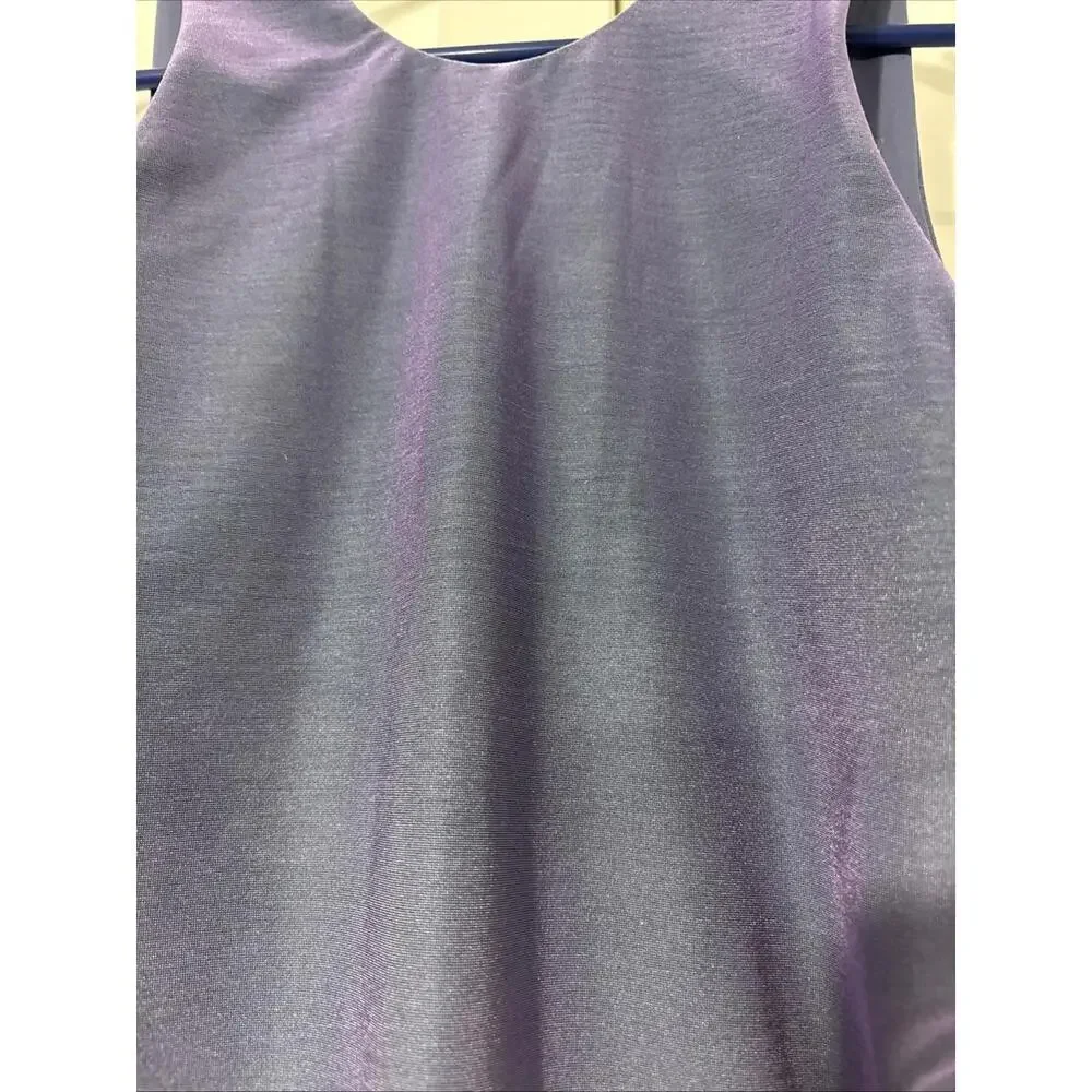 $185 TWENTY Montreal Women's Purple Knit One Piece Colorsphere Bodysuit Size‎ M